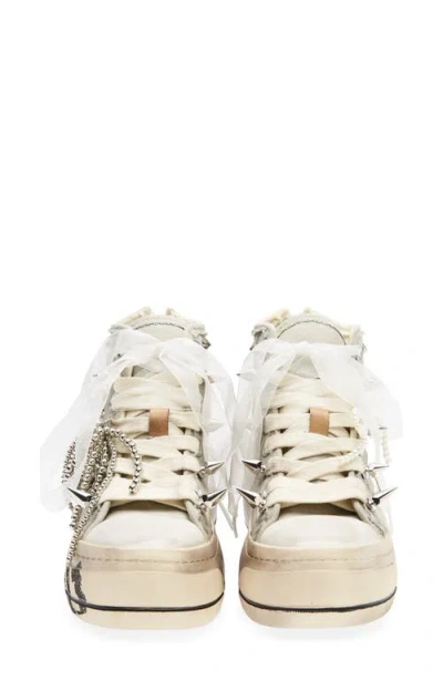 R13 Kurt High Top Platform Sneaker In Multi