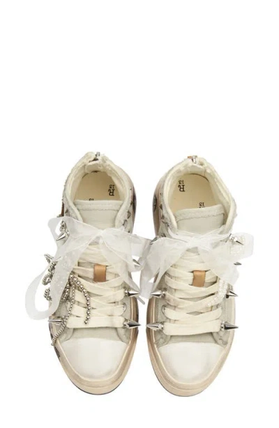 R13 Kurt High Top Platform Sneaker In Multi