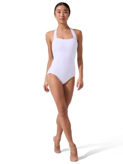 Capezio Team Basics Halter Leotard In White
