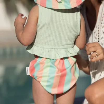 Tiny Twinkle Reusable Upf 50+ Pull-up Swim Diapers In Multi