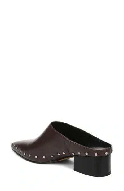 Vince August Studded Leather Mule In Multi