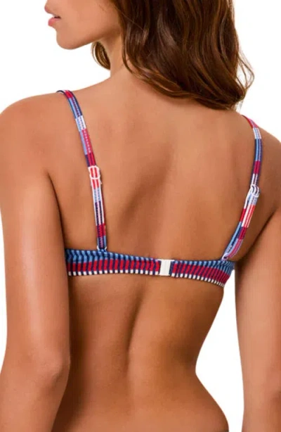 Solid & Striped The Eva Underwire Bikini Top In Multi