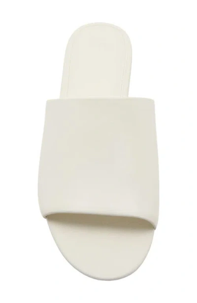 Mango Slide Sandal In White