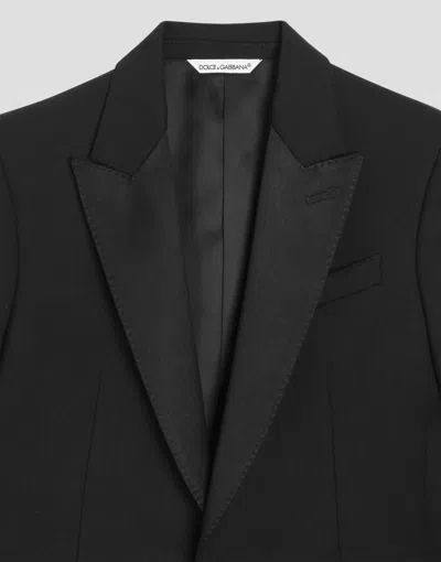 Dolce & Gabbana Single-breasted Jacket In Black