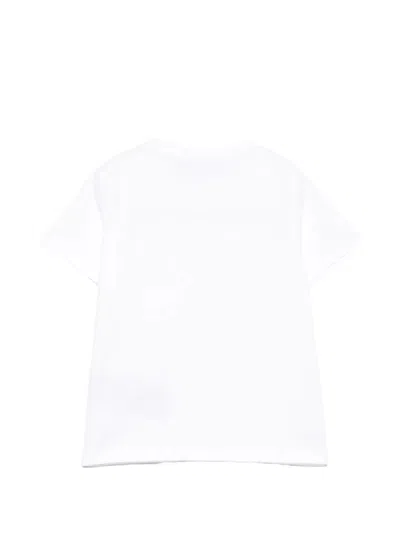 Balmain Button-detail T-shirt In White