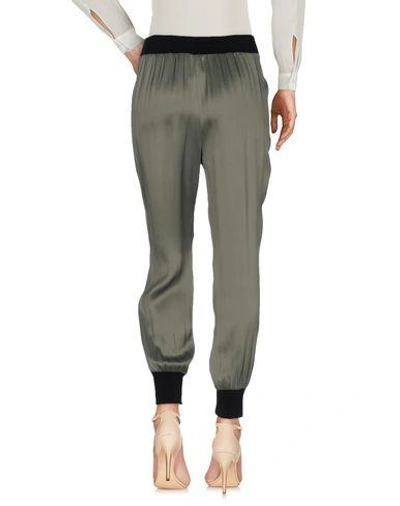 Shop Intropia Casual Pants In Military Green