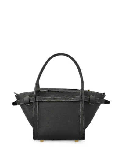 Tod's T Timeless Pebbled Leather Backpack In Black