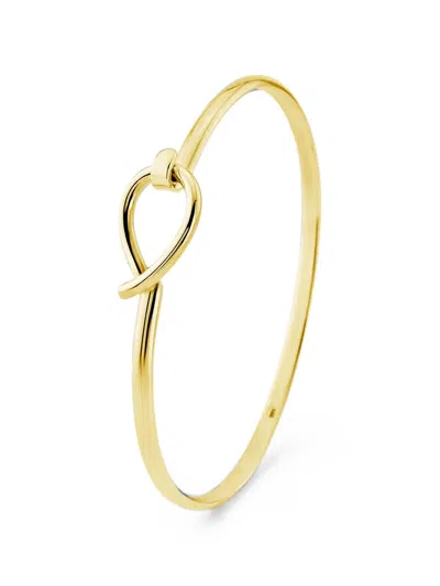 Auree Jewellery Boltons Tear-drop Bangle In Pattern