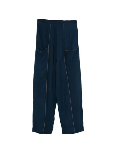 Osklen Drawstring Trousers In Blue