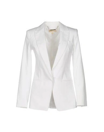 Shop Michael Michael Kors Blazer In White