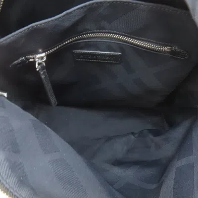 Pre-owned Burberry Black Nylon Backpack ()