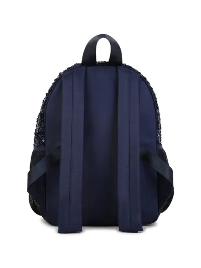 Billieblush Sequin-embellished Backpack In Blue