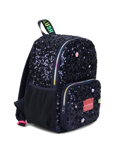 Billieblush Sequin-embellished Backpack In Blue