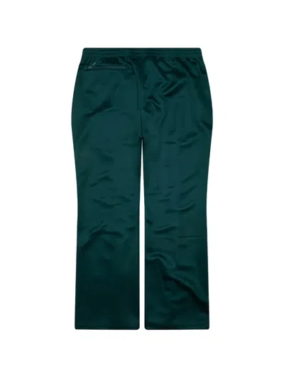 Needles Poly Smooth Boot-cut Track Pants In Green