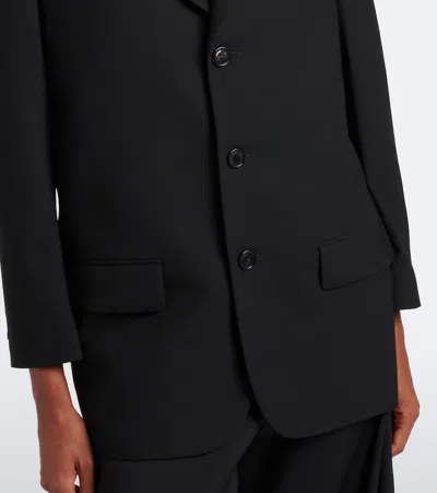 Loewe Wool Blazer In Black