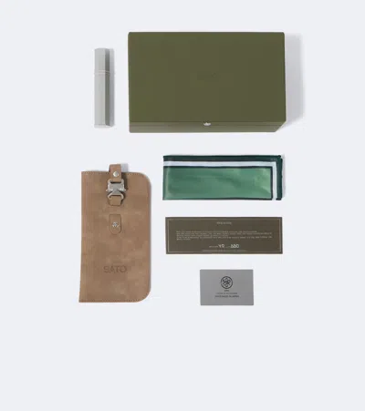 Sato Sira Rectangular Sunglasses In Gray