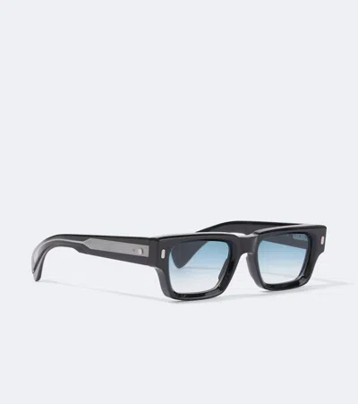 Sato Sira Rectangular Glasses In Black