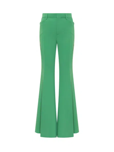 Dsquared2 Super Flared Pants In Green