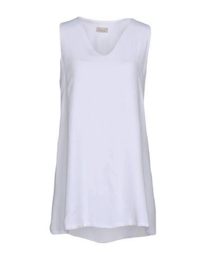 Shop Pinko Short Dress In White