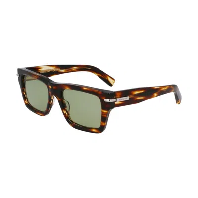 Ferragamo Prisma 53mm Modified Rectangular Sunglasses In Brown