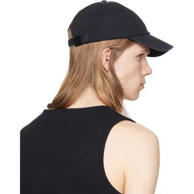 Y-3 Black Dad Cap In Black