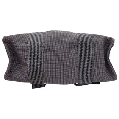 Pre-owned Hermes Gray Nylon Backpack ()
