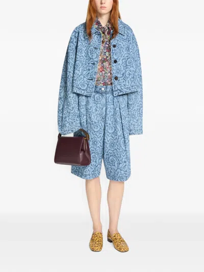 Dries Van Noten Snakeskin-effect Leather Loafers In Yellow