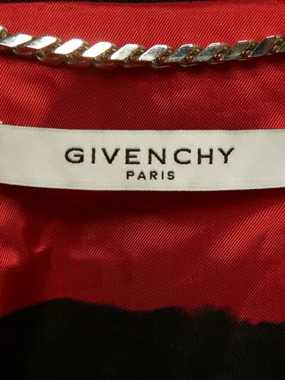 Pre-owned Givenchy Rottweiler Patch Leather Bomber Jacket In Black