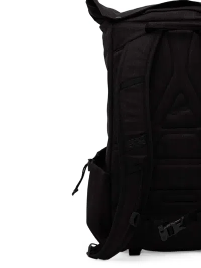 Picture Grounds 18 Roll-top Zip-pocket Backpack In Black