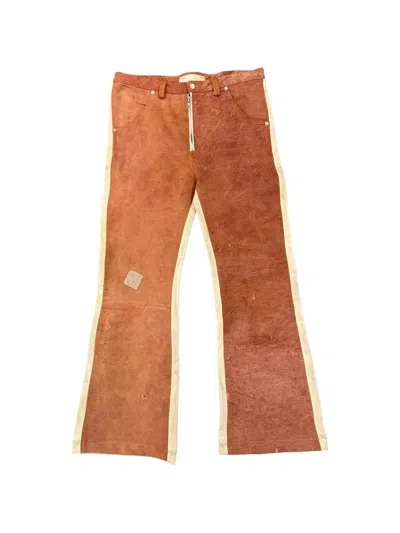 PATCHWORK FLARED JEANS
