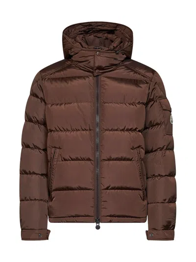 Moncler Maya Quilted Shell Down Jacket In Multi