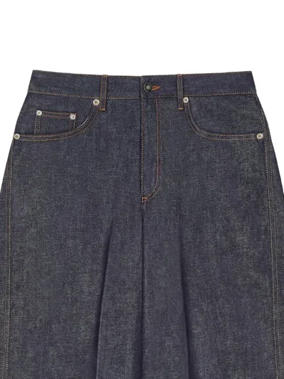 Givenchy Turn-up Cuff Jeans In Black