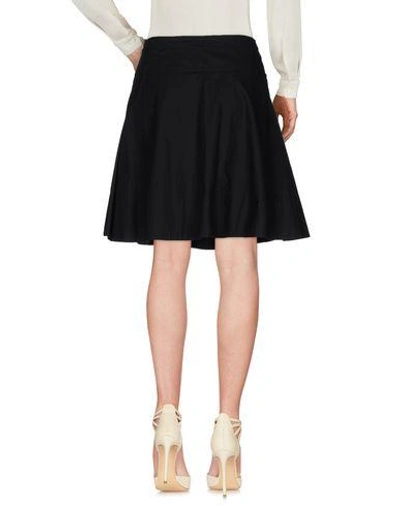 Shop Sonia Rykiel Knee Length Skirts In Black