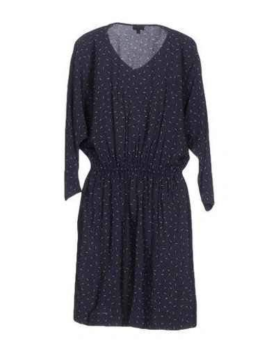 Shop Intropia Short Dresses In Dark Blue