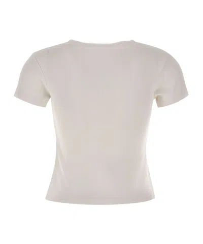 Off-white Short-sleeved T-shirt In White
