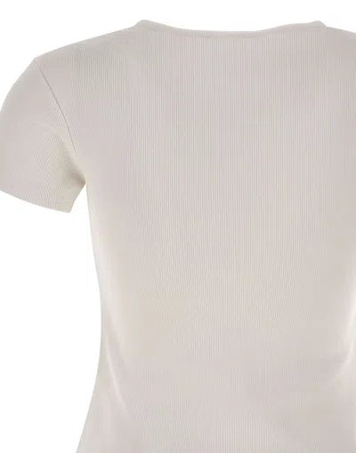 Off-white Short-sleeved T-shirt In White