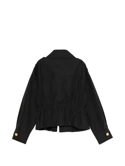 Balmain Zip-up Jacket In Black