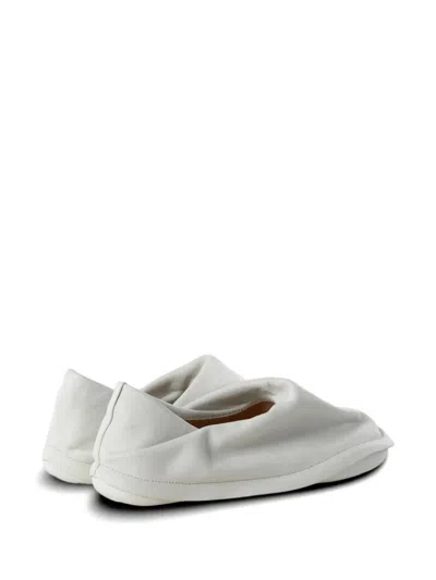 Camperlab Leather Flats In White