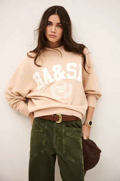 Ba&sh Sweatshirt Benjamin For Woman In White