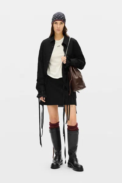 Ann Demeulemeester Floor Micro T-shirt In Multicolor