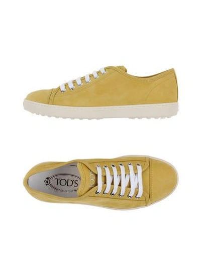 Tod's 运动鞋 In Yellow