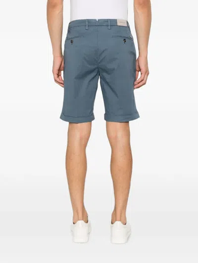 Corneliani Buttoned Shorts In Blue