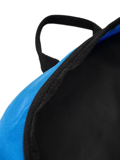 Puma Logo-print Mesh-panel Backpack In Black