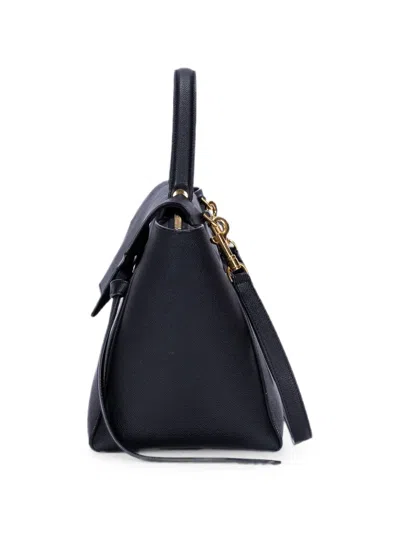 Celine Mini Belt Shoulder Bag In Blue