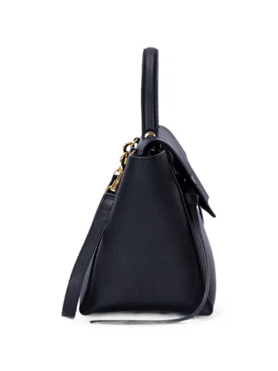 Celine Mini Belt Shoulder Bag In Blue