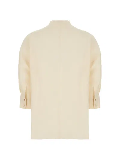 Antonelli Sequin-embellished Leaf-patch Shirt In Multi