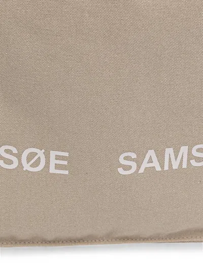 Samsoe & Samsoe Salucca Tote Bag In Neutral