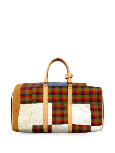 Better With Age Patchwork-pattern Luggage In Multi