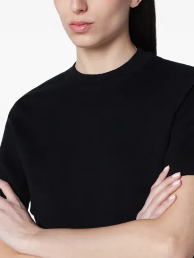 Entire Studios Essential Cotton Mini T-shirt For Women In Black