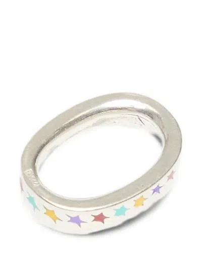 Twojeys Medium Icon Link Ring In Multi